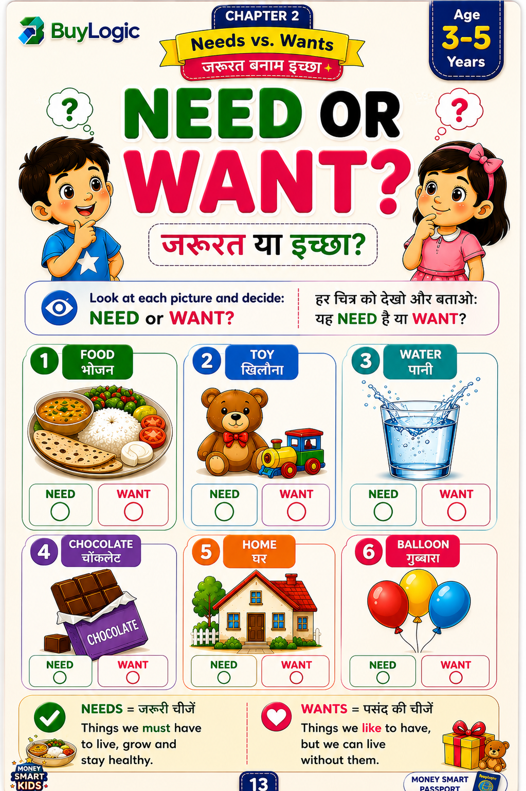 Money Smart Kids – 60-Page Money Skills eBook for Ages 3–5