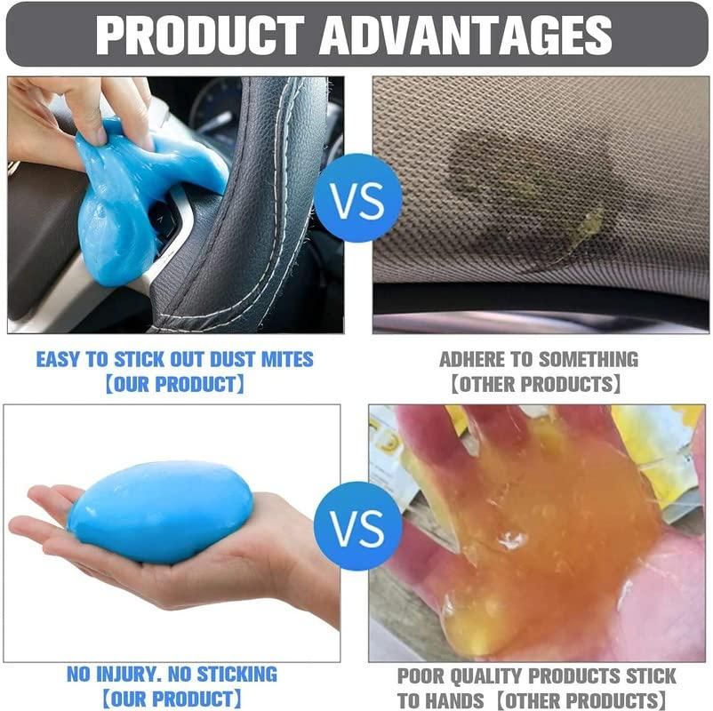 Car Cleaning Gel – Dust Removal Magic Cleaner for Car, Keyboard & Home