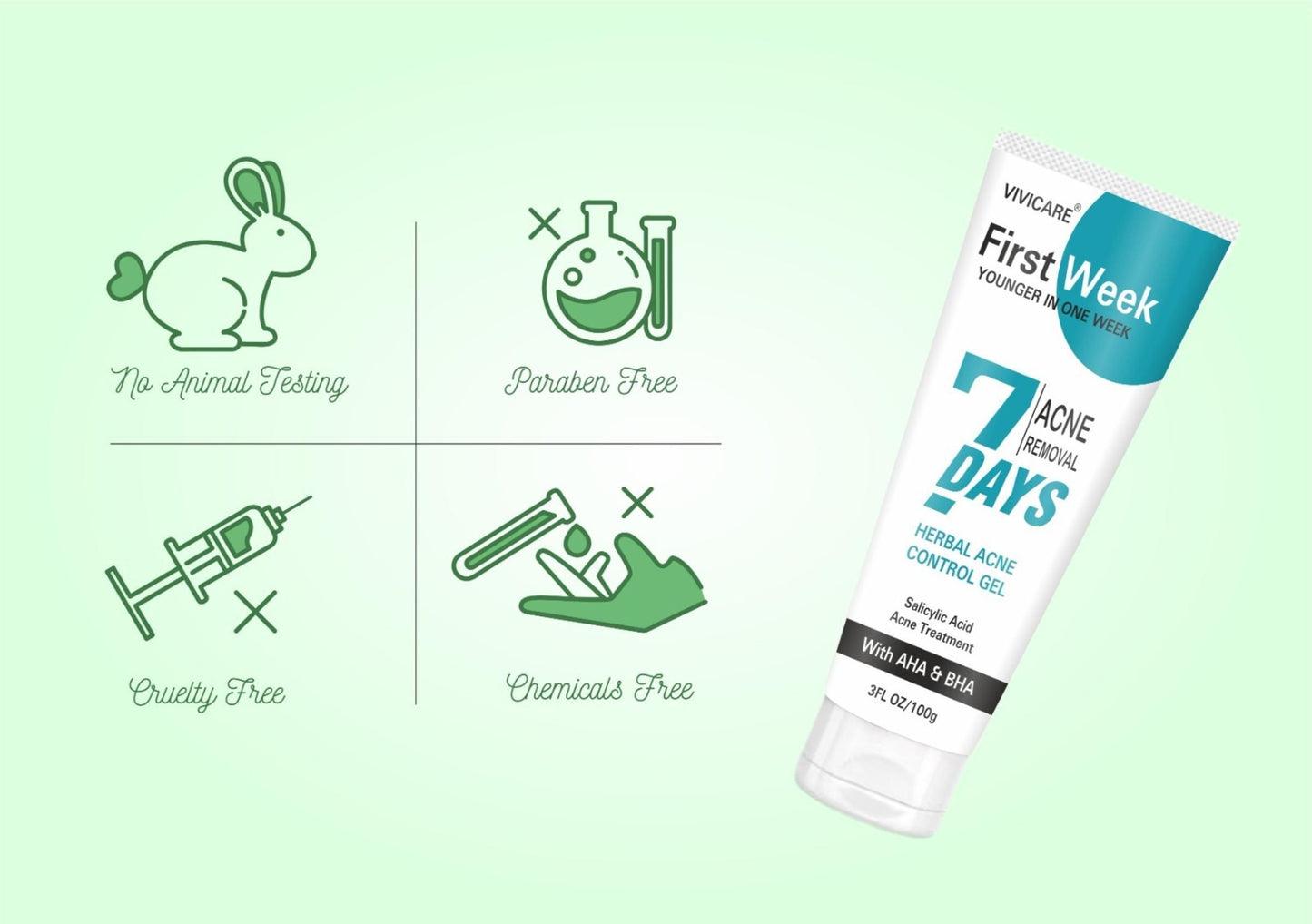 🌿 Clear Skin in 7 Days | Acne Removal Gel